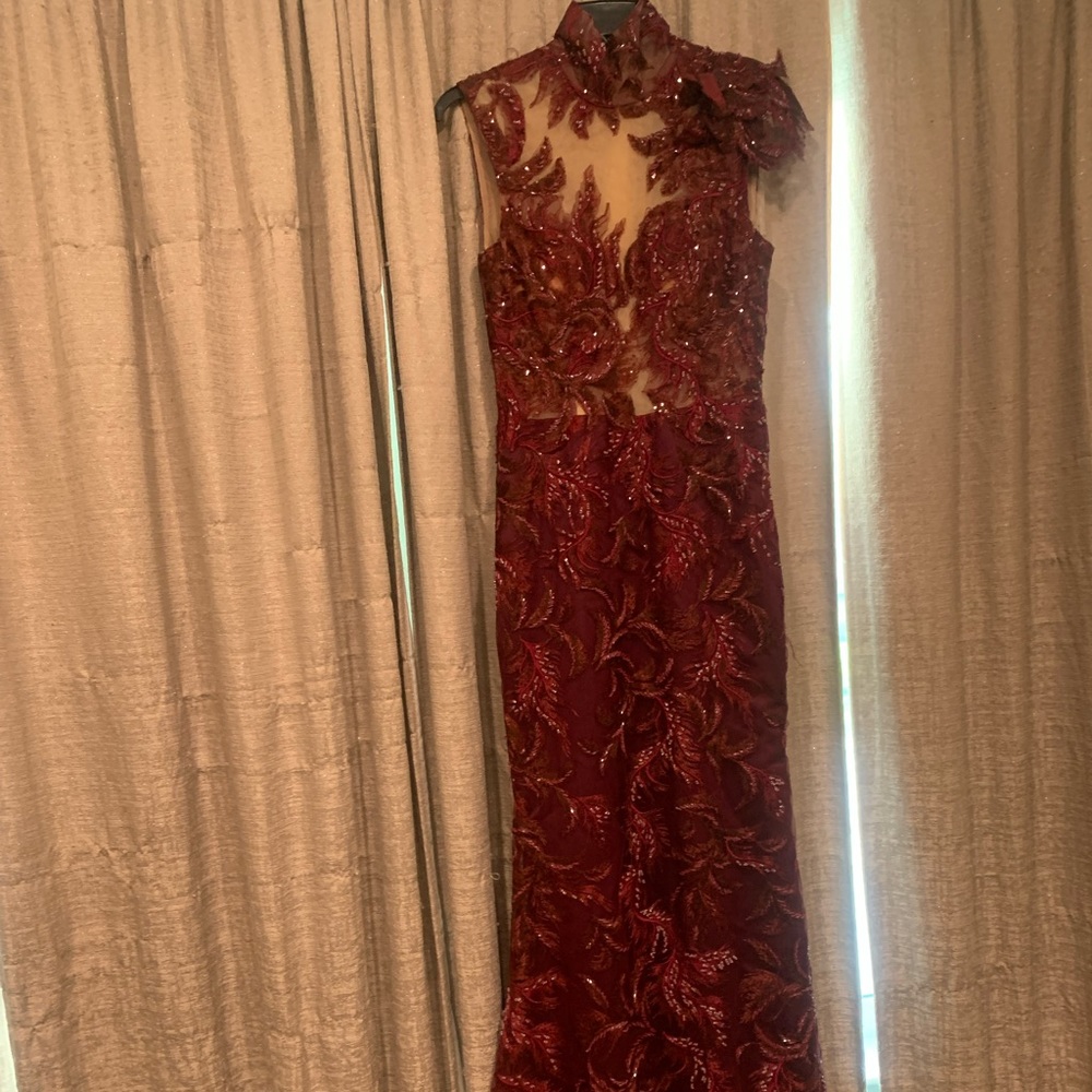 Evening dress gown bridal prom gala Size XS
